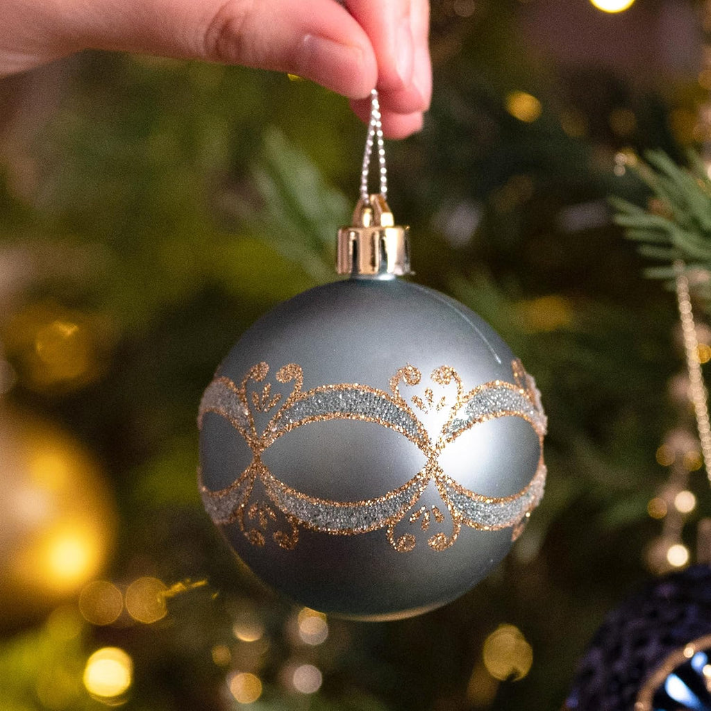 16ct Christmas Tree Decorations Ball Ornaments 2.36 Inches