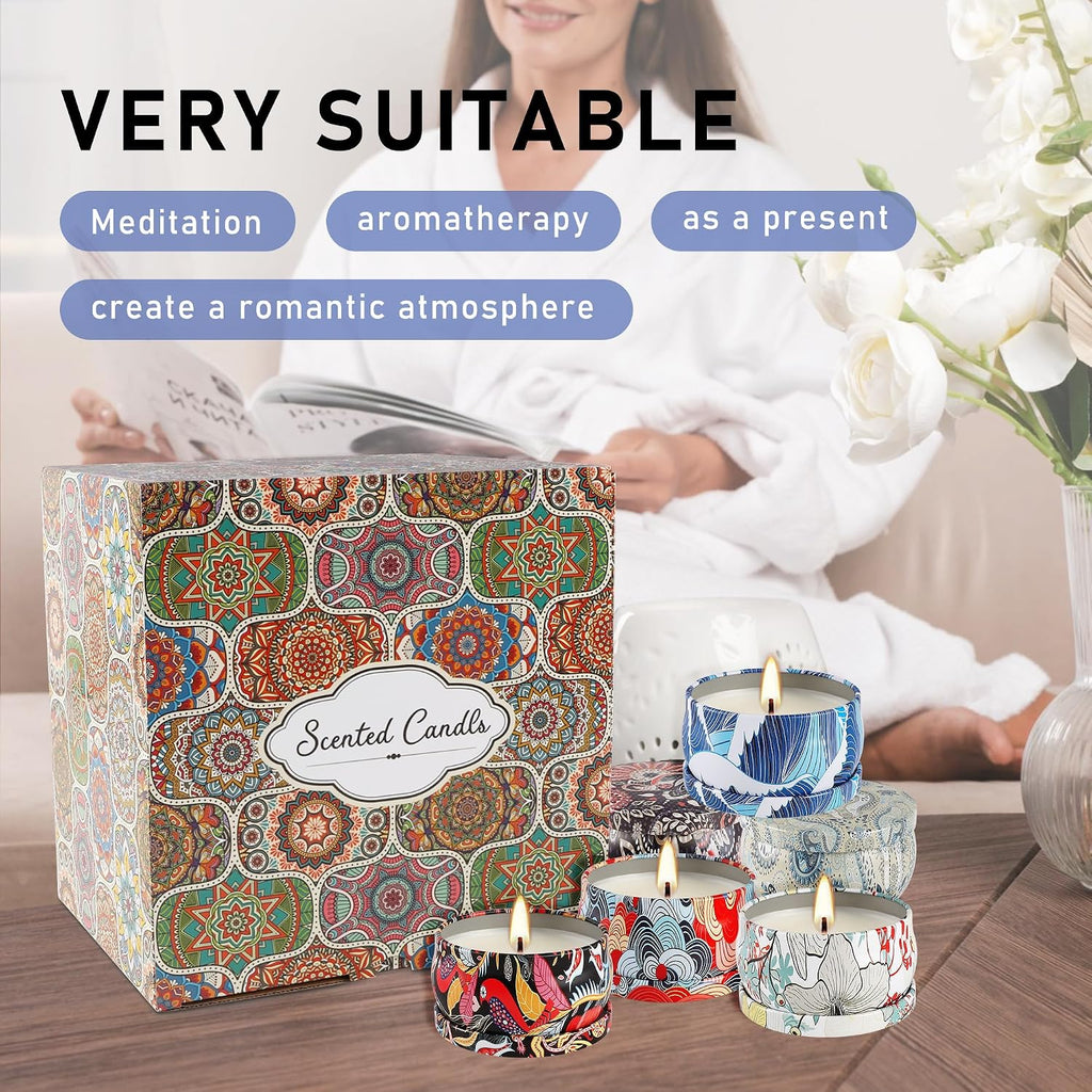 Set 36Pack Scented Candles,Candvent Calendar 2025,Gifts Soy Wax Travel Tin Jar Candles 2.5 OZ jar Candles for Mom for