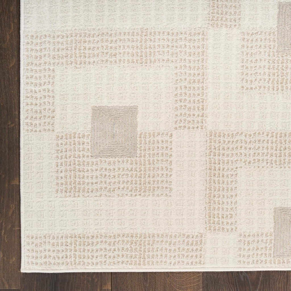 Home Nordic Ivory Beige Area Rug - Easy Clean, Non Shedding, Bed Room, Living Room, Dining Room, Kitchen