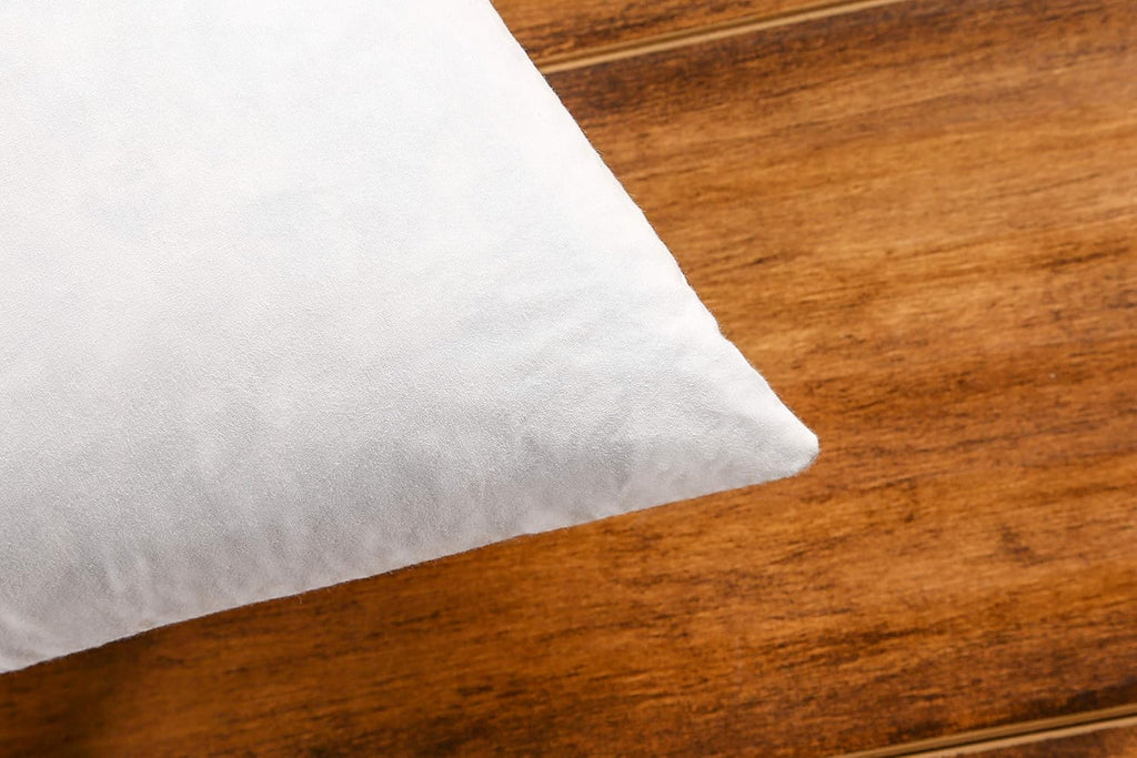Premium Goose Down Feather Throw Pillow Inserts, 37oz High Filling Weight, 22×22, 5% Down Filling, 250 TC - Set of 2