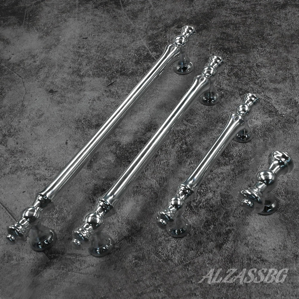 5" Polished Chrome Cabinet Pulls and Handles 10 Pack, AL3085CP