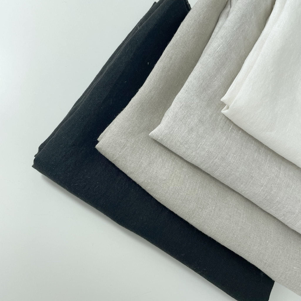 Natural Light Lightweight High Twisted Linen Fabric | Versatile & Durable Material for Stylish Creations - Ideal for
