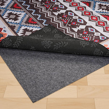 Non-Slip Rug Pads,9x12ft Waterproof Rug Pad,Carpet Pad for Hardwood,Tile,All Floors - Floor Protection,Cushioning - Set of 108