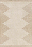 Eris Outdoor Area Rug - Outside Porch Patio Rug Carpet - No Pile Rug - Waterproof Rug - Geometric - 