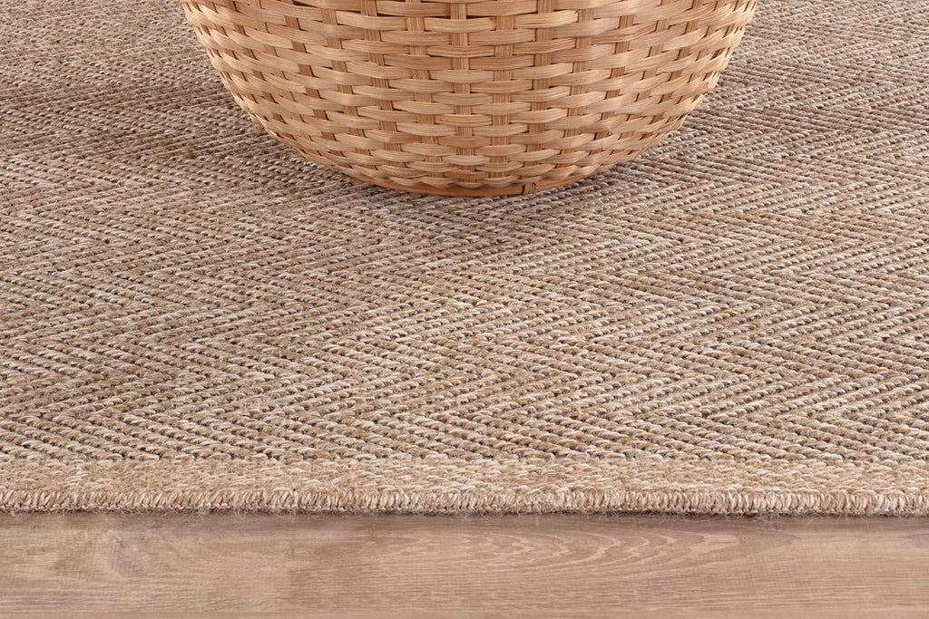 Easy Jute Round Rug 6ft Indoor Outdoor Natural Color Fiber Area Rugs