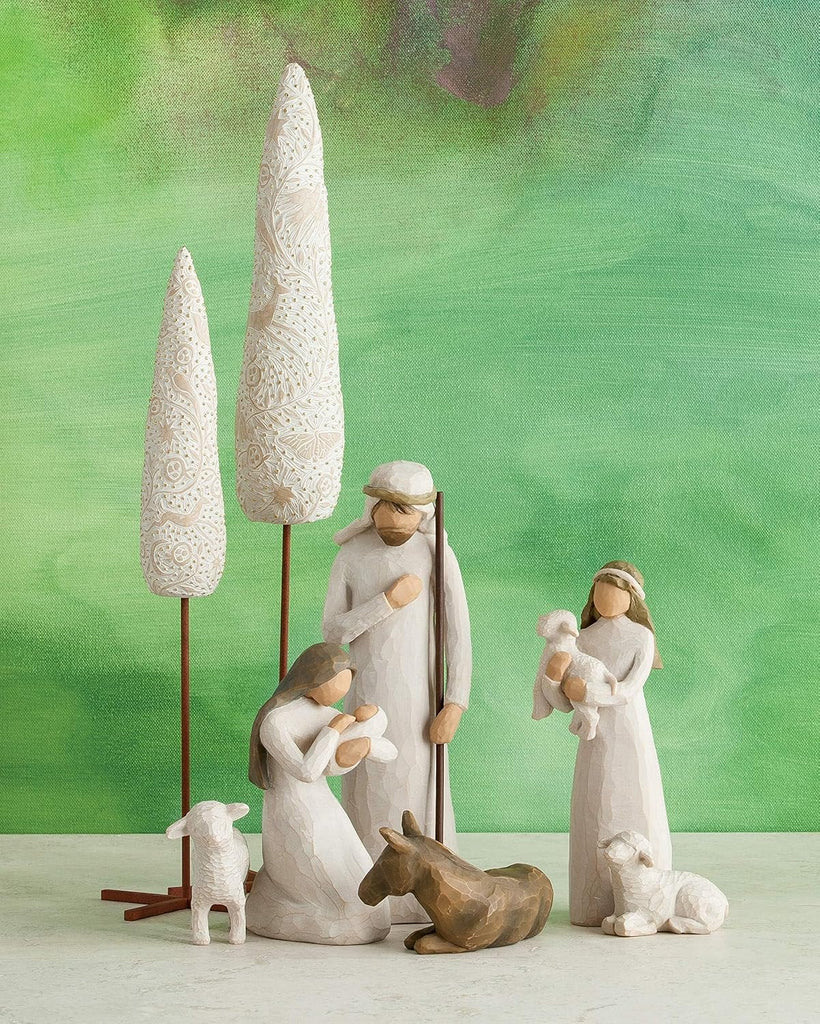 6-piece Nativity, Sculpted Hand-Painted Set of Figures