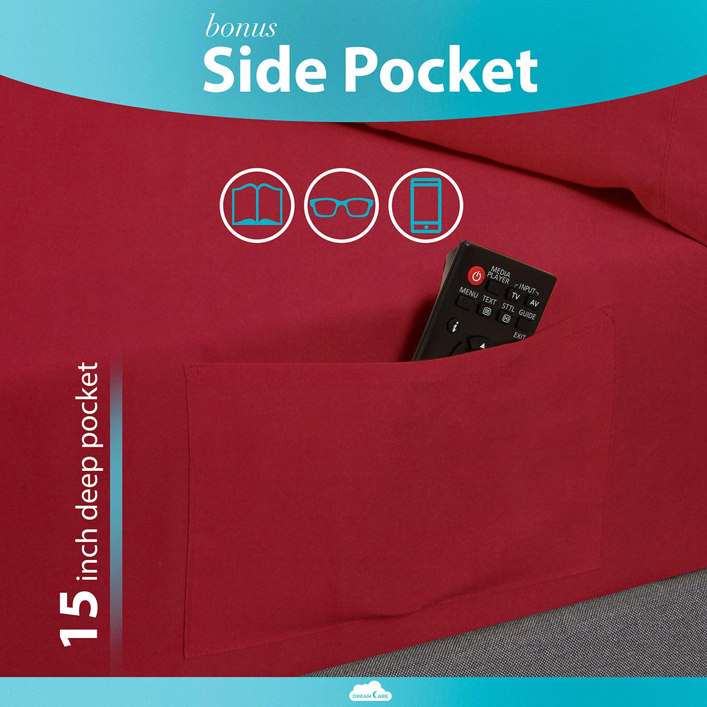 California King Sheet Sets - 6 pcs Breathable Cooling Sheets