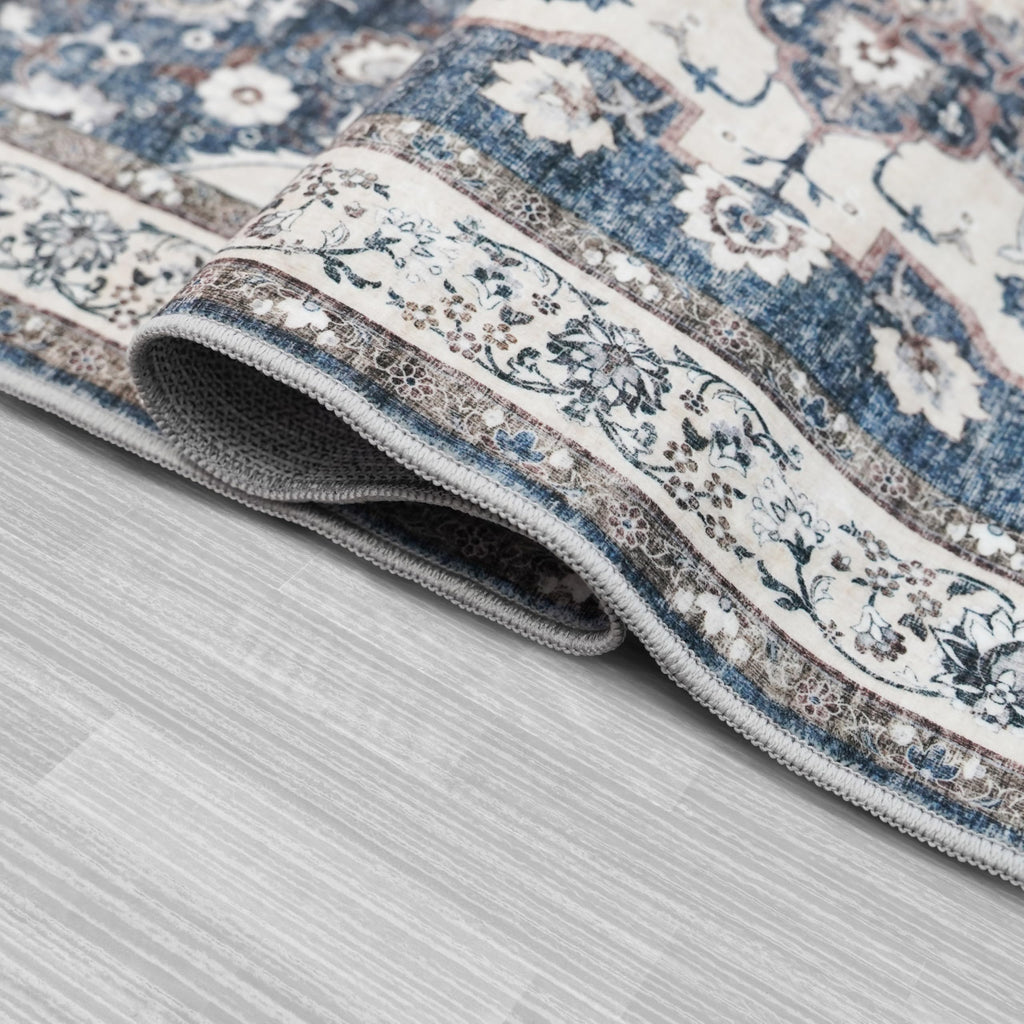 Long Hallway Runner Rug: Non-Slip Washable Wide Kitchen Runner Stain Resistant Durable Ultra Soft Floor Carpet