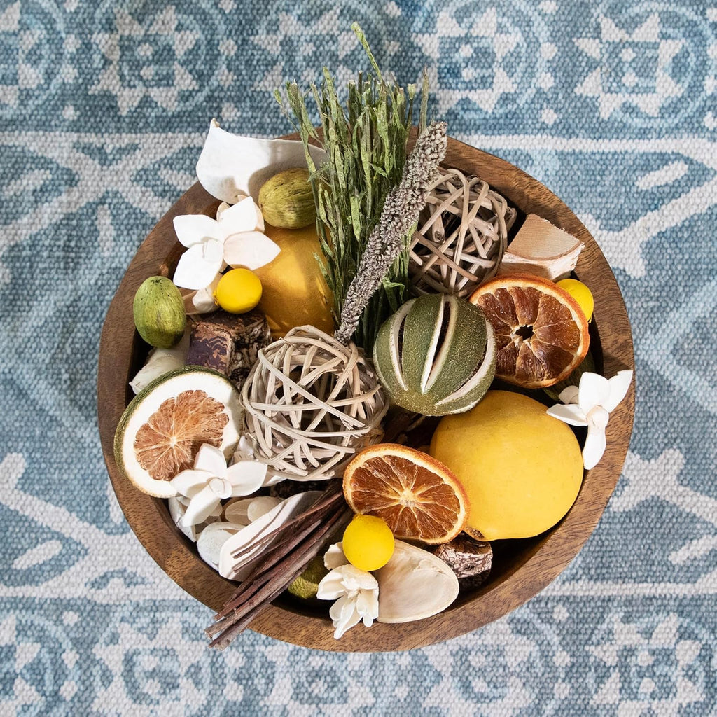 Maison Box Fragrance Potpourri Decorative Vase & Bowl Filler Home Décor (Citrus Verbena)