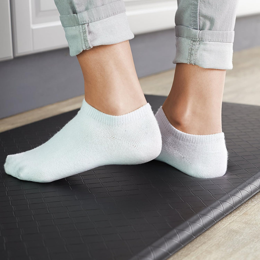 Anti-Fatigue Standing Mat, Non-Slip, Cushioned Comfort Mat , 20" x 36" x 0.6", Black, 1-Pack