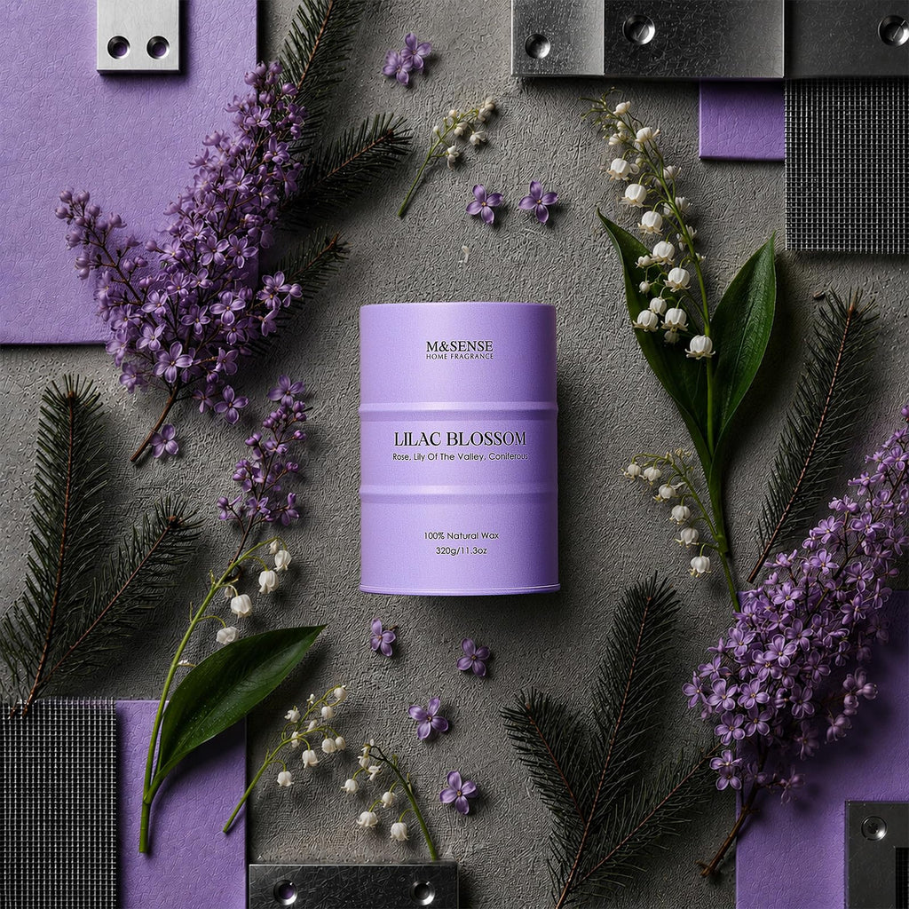 Spring Lilac Blossom Soy Candle, 11.3oz