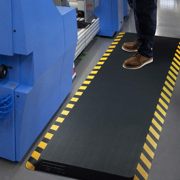 Anti Fatigue Mat Industrial, Ergonomic Standing Floor Mat for Work for Stand -Safety Support for Leg & Back