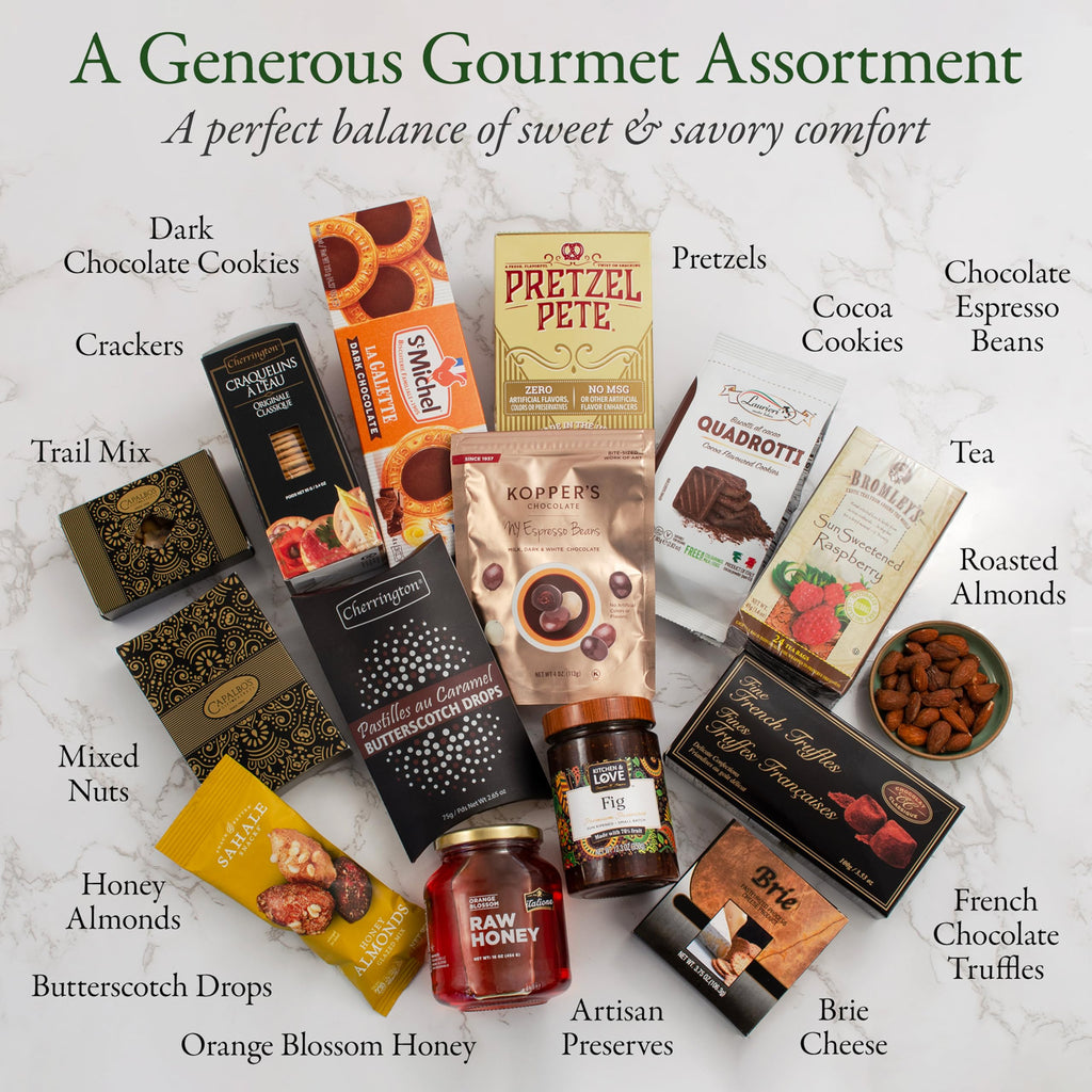 Deepest Sympathy Gift Basket in Gift-Ready Packaging