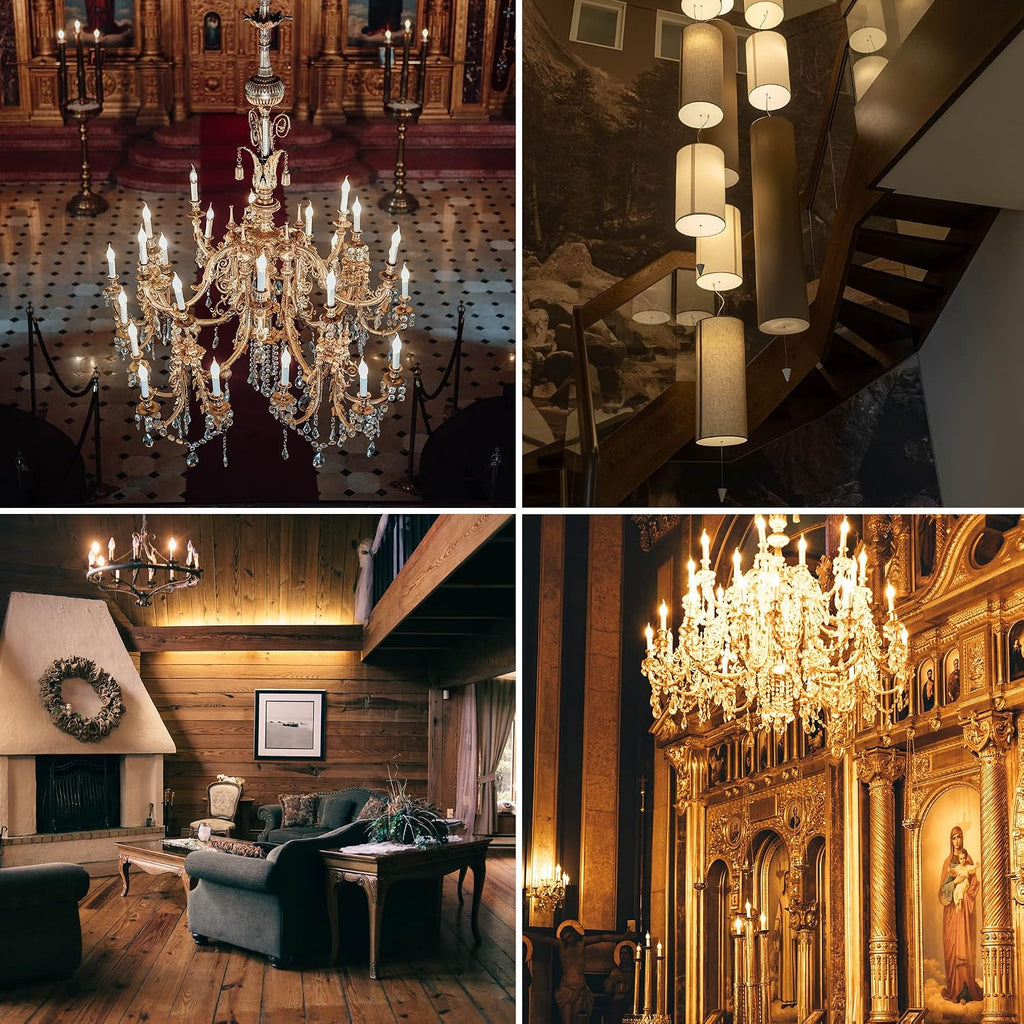 Candelabra LED Night Lights Bulbs 15 Watt,E12 Low Wattage,2700K for Decor