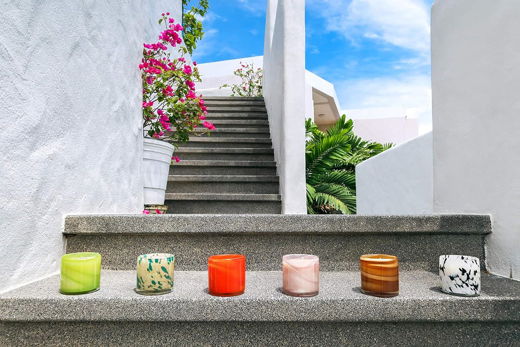 Luxury Scented Candle, Orange Blossom - Set of 8