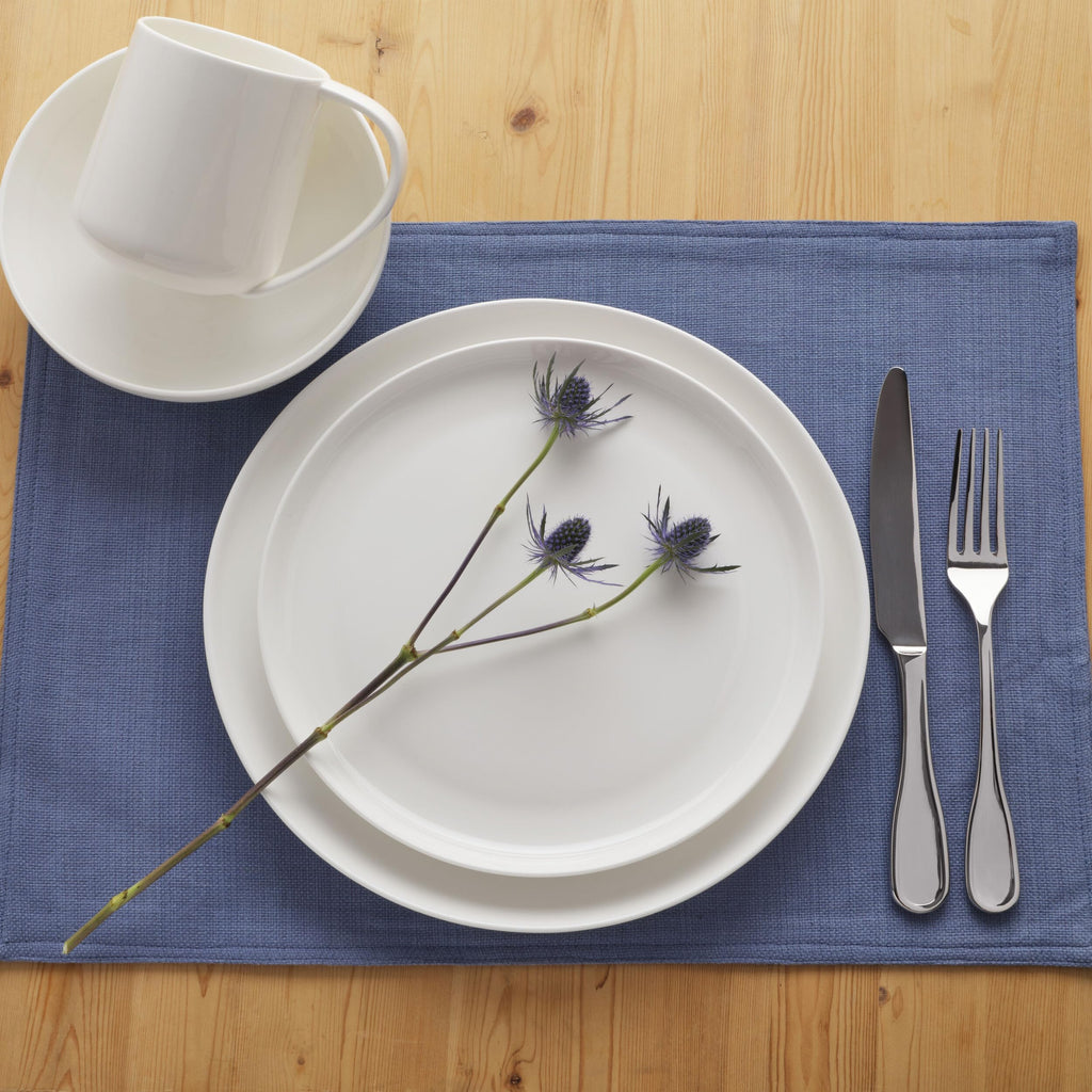 By Fitz and Floyd Nevaeh Coupe 16 Piece Dinnerware Set, Service for 4