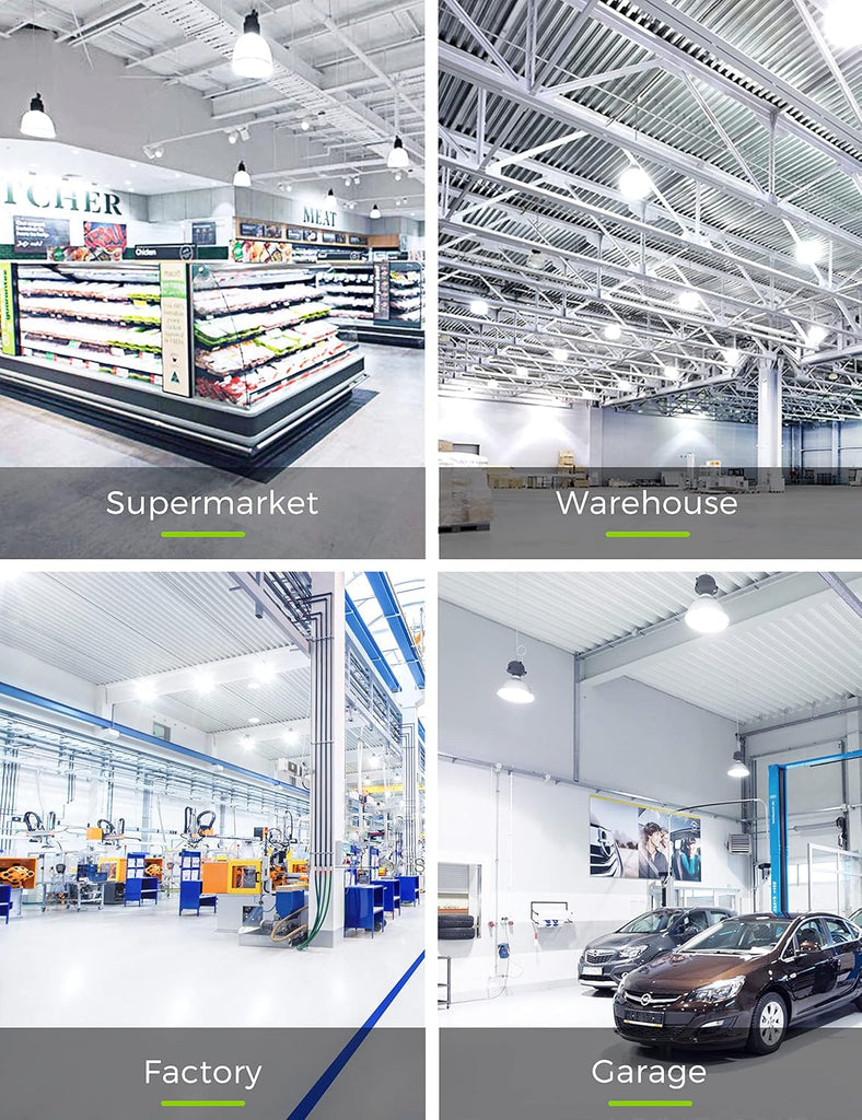 Super Bright Light Bulbs, High Lumen Garage E26 LED Bulb