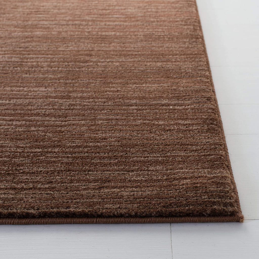 Area Rug 10x14 - Vision - Large - Brown, Modern Ombre Design, Non-Shedding & Easy to Clean