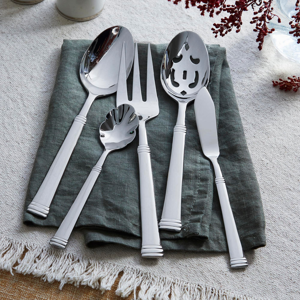 Plaza 65-pc 18/10 Stainless Steel Flatware Set