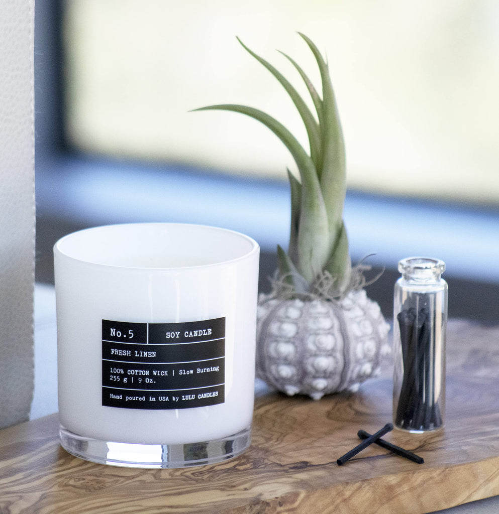 Amber, Rose & Sheer Musk II | Luxury Scented Soy Jar Candle | Hand Poured in The USA | Highly Scented & Long Lasting