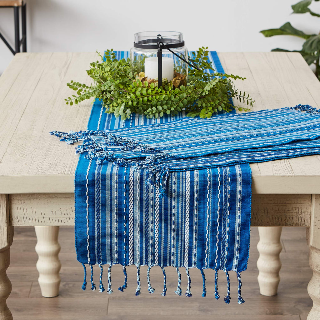 Southwest Collection Tabletop, Placemat Set, Blue, 6 Piece
