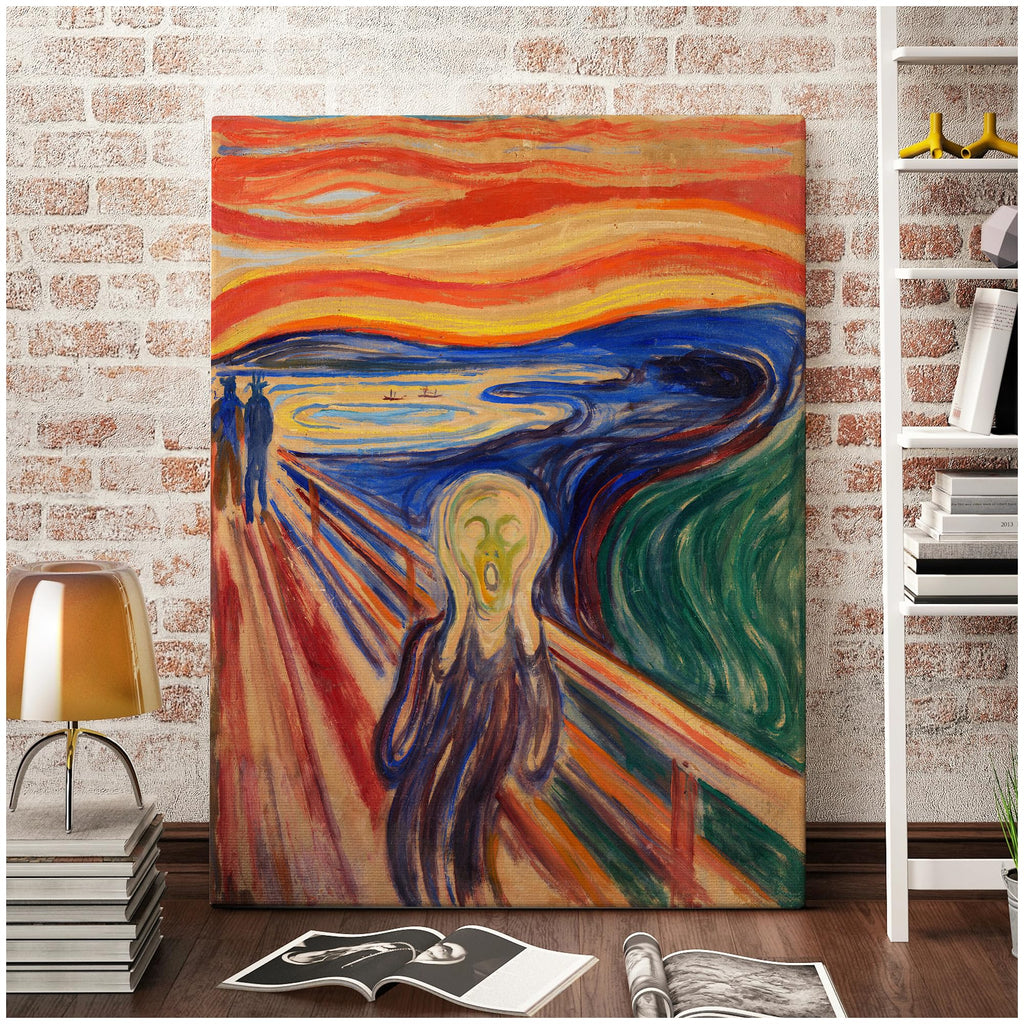 The Scream by Edvard Munch, Canvas Print