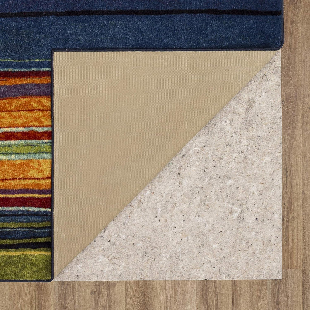 Area Rug Rainbow Stripe 2' x 5'