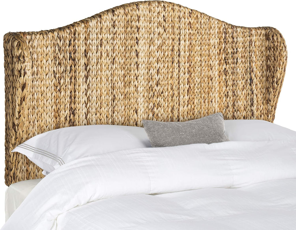 Home Collection Nadine Natural Winged Headboard, King