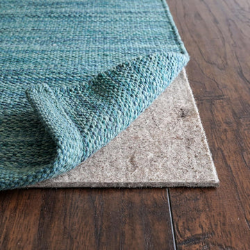 5'x7', Non-Slip Felt and Rubber Rug Pad (1/8" Thick), Protects Your Floors, Low-VOC, 100% Made in the USA, 2-Year - Set of 35