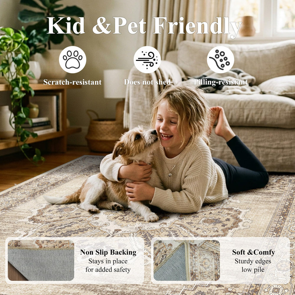 Washable Runner Rug 2x6: Washable Soft Hallway Runner Rug Durable Kitchen Rugs and Mats Non Slip Water Resistant Low