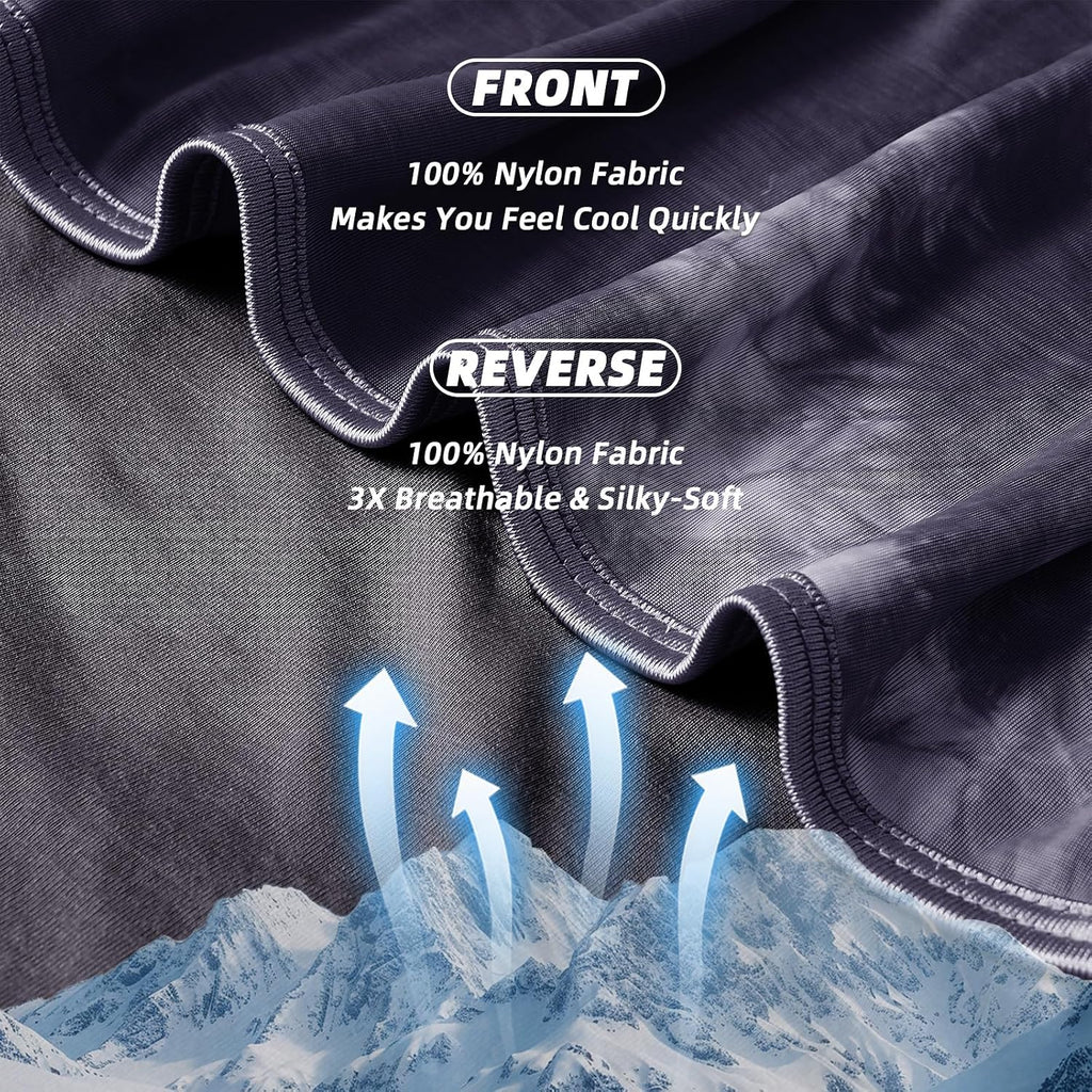 Cooling Blanket King Size (90"x108"), Cooling Blankets for Hot Sleepers, Absorbs Heat to Keep Adults Cool for Summer
