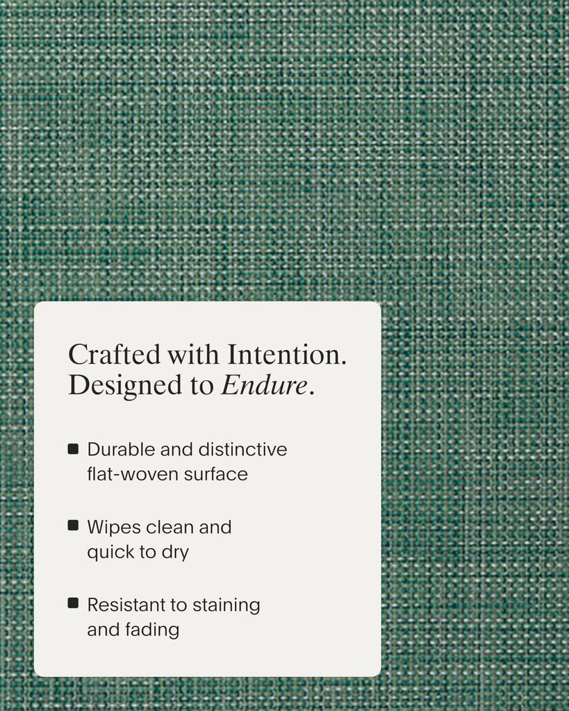 Mini Basketweave Placemats, Woven Oval Placemats Set of 4