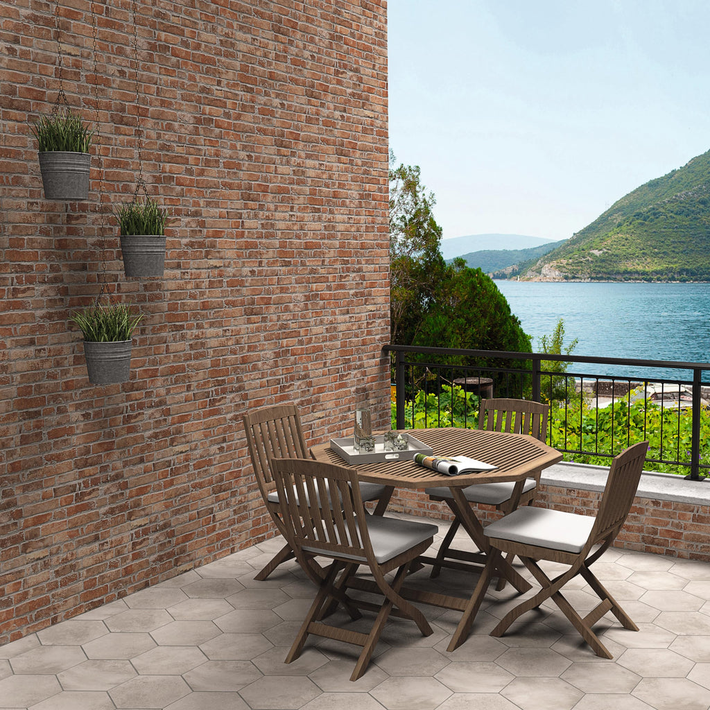 Manhattan Cotto 12-1/4" x 21" Porcelain Wall Tile