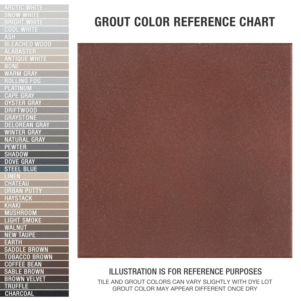 Quarry Flame Red 5-7/8" x 5-7/8" Ceramic Floor and Wall Tile