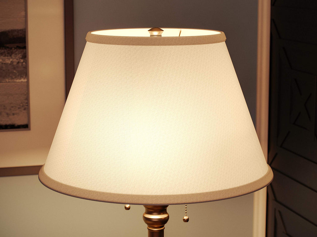 Spyglass Floor Lamps, Medium, Antique Brass Finish