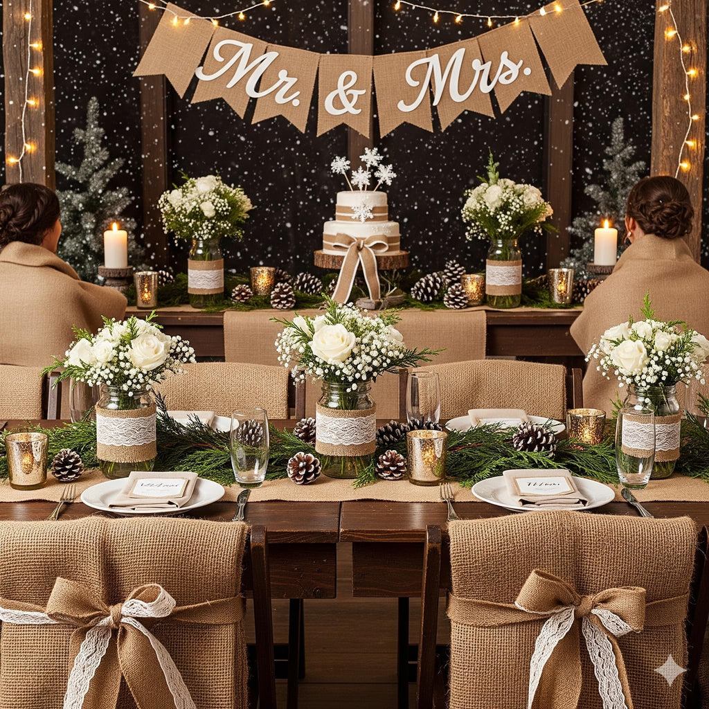 Burlap Fabric Roll | 40-Inch Wide x 150 ft Long | 40" by 50 Yards | Non- Fraying | Tightly Woven | Great for Outdoor