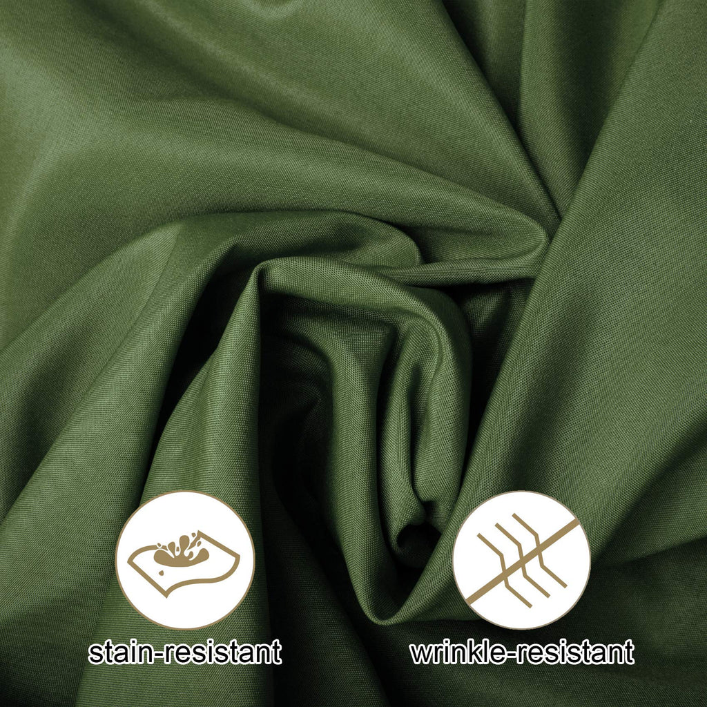 2pack 132 Inch Willow Round Tablecloth in Washable Polyester Fabric for Wedding/Banquet/Restaurant/Parties