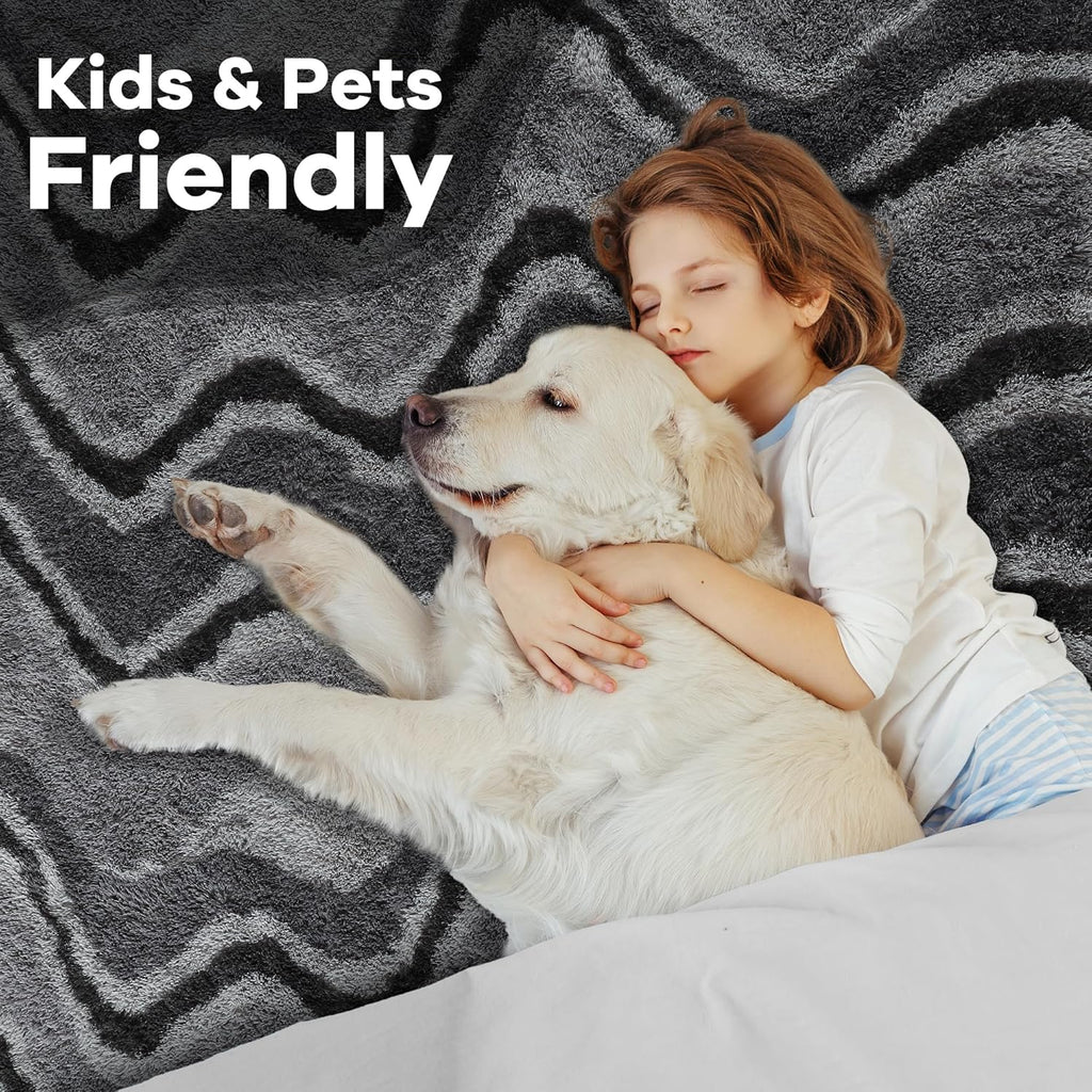 6x9 Large Grey Area Rug