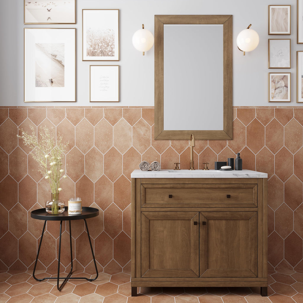 Octagon Porcelain Tile Terracotta 6x12 Matte 20-Pack