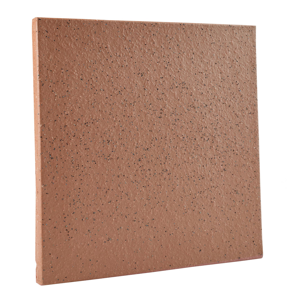 Lincoln Quarry Abrasive Mayflower Red 7-5/8" x 7-5/8" Floor and Wall Tile