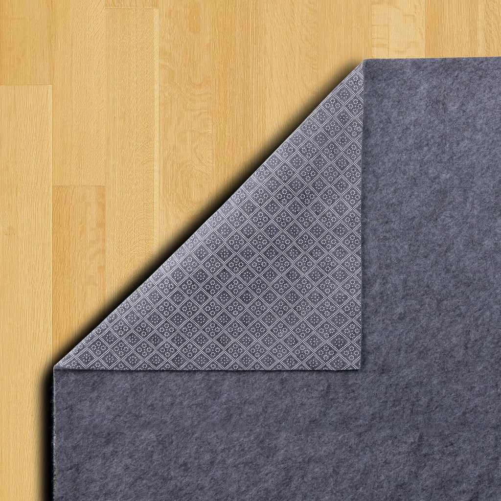 Uni-Luxe Dual Surface Felt and Rubber Non-Slip Rug Pad 1/4" Thick (2' 6" x 10' Runner) - Set of 25