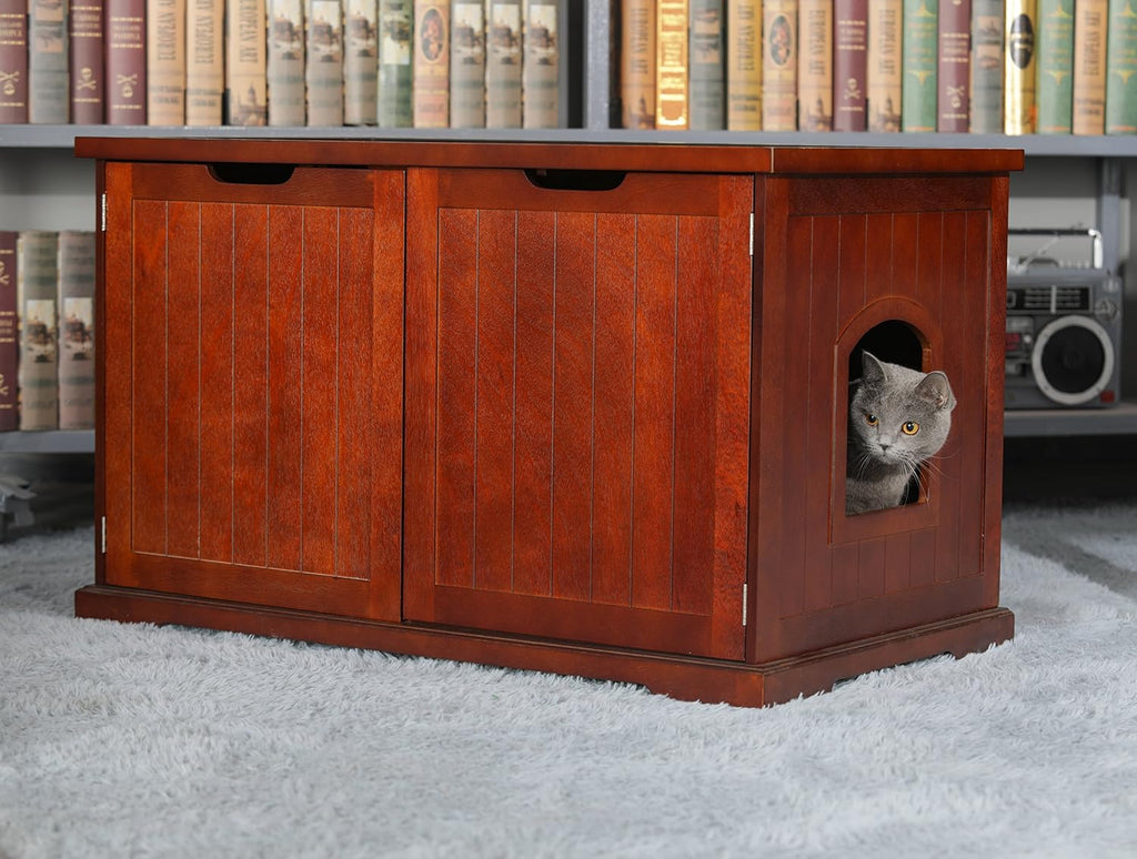 Pet Cat Washroom Bench
