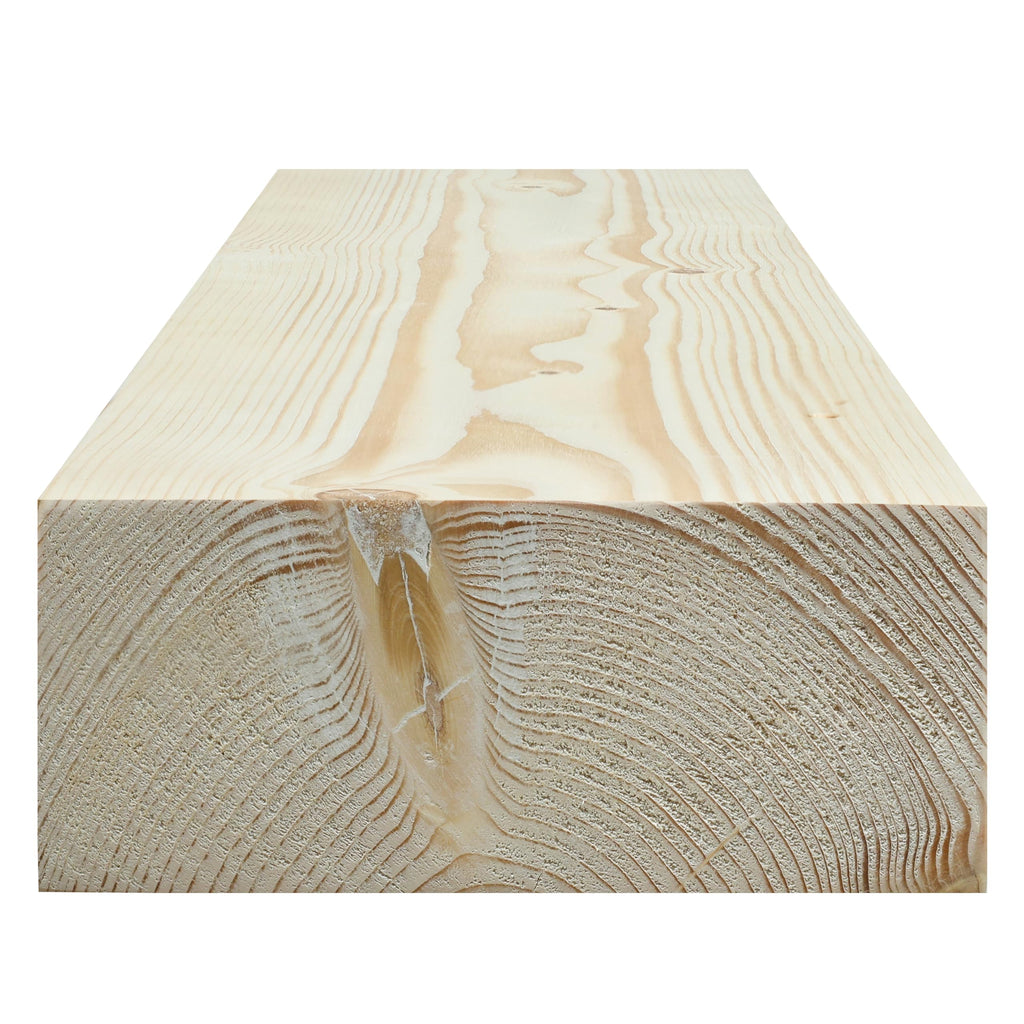 Smooth Timber Floating Shelf - Versatile Wood Mantel & Wall Shelf (Unfinished, 36 in.)