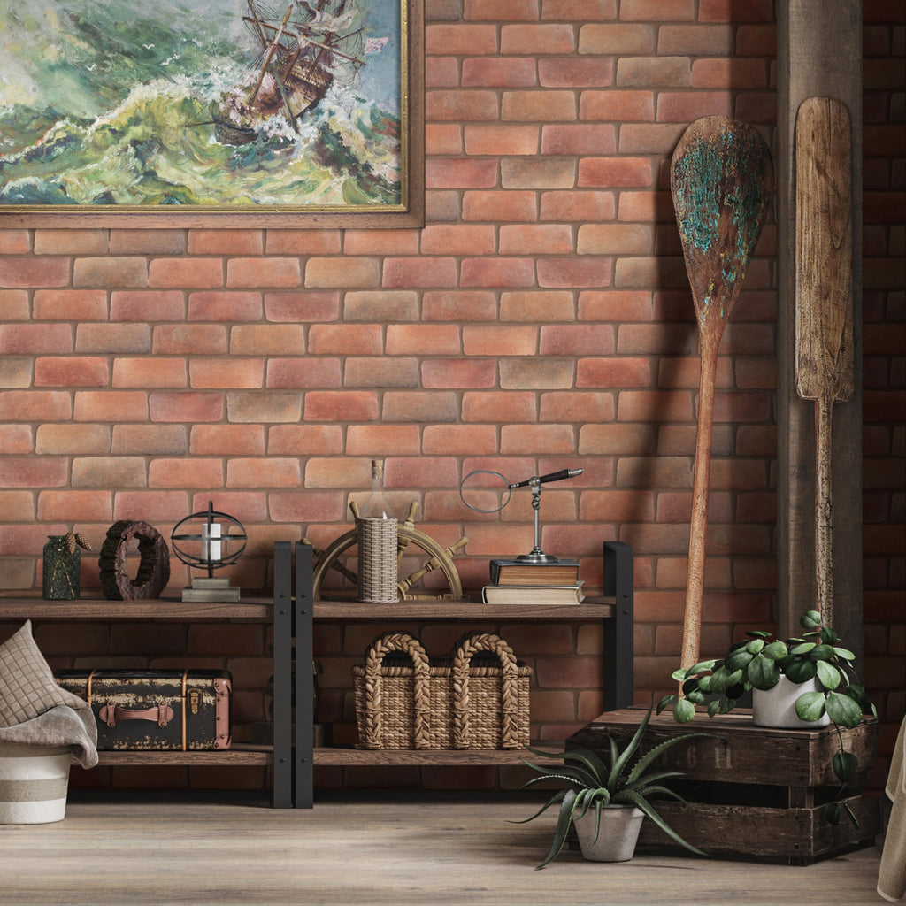 Benisa Cotto 4-3/8" x 8-7/8" Porcelain Floor and Wall Tile