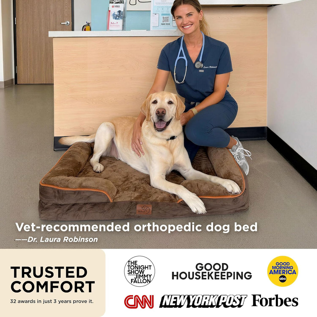 Orthopedic Dog Beds Large Sized Dog - Washable Large Dog Cat Bed Waterproof