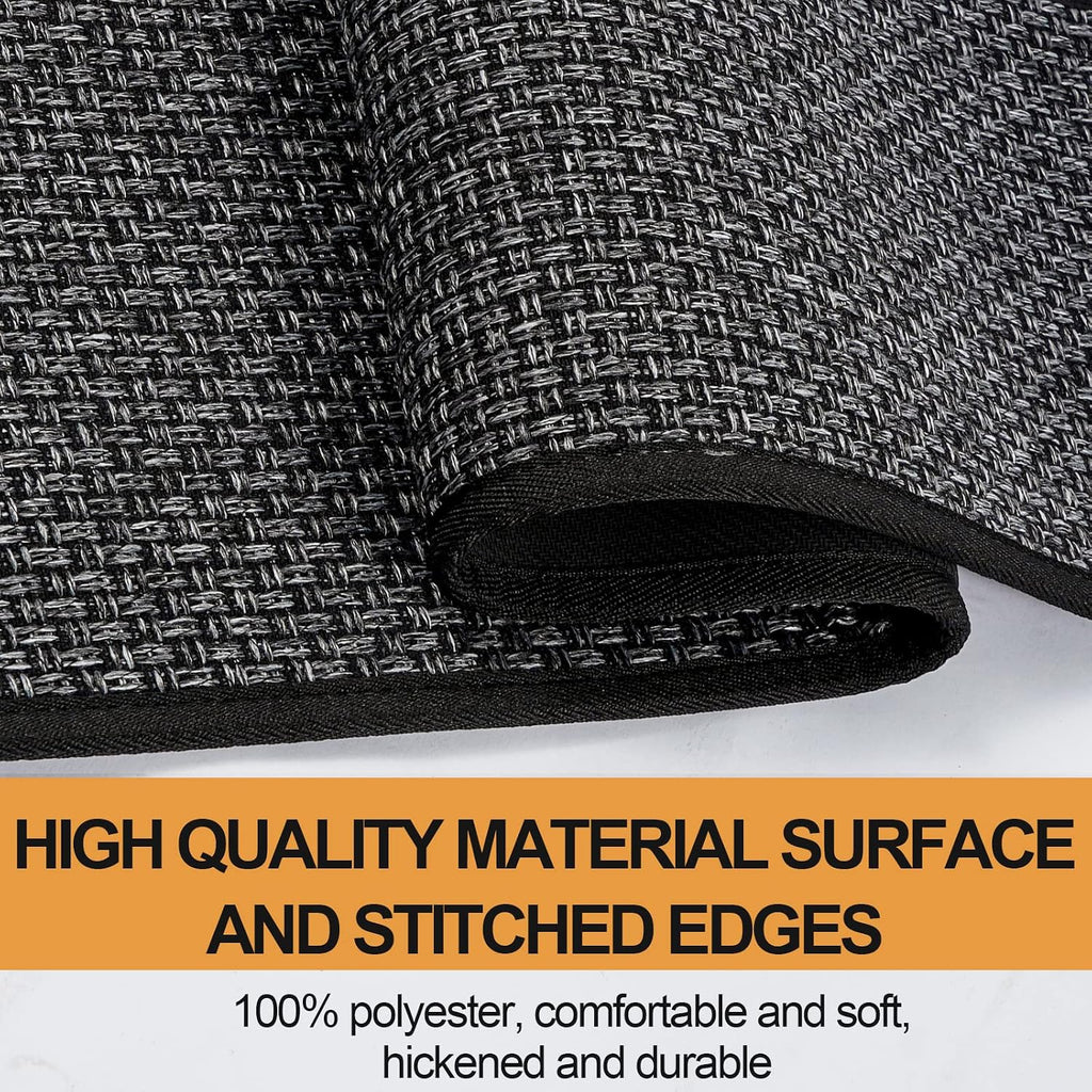 Kitchen Mat Set of 2 PCS, Cushioned Non Slip Rugs Floor, Absorbent Runner Comfort Standing Mats Washable