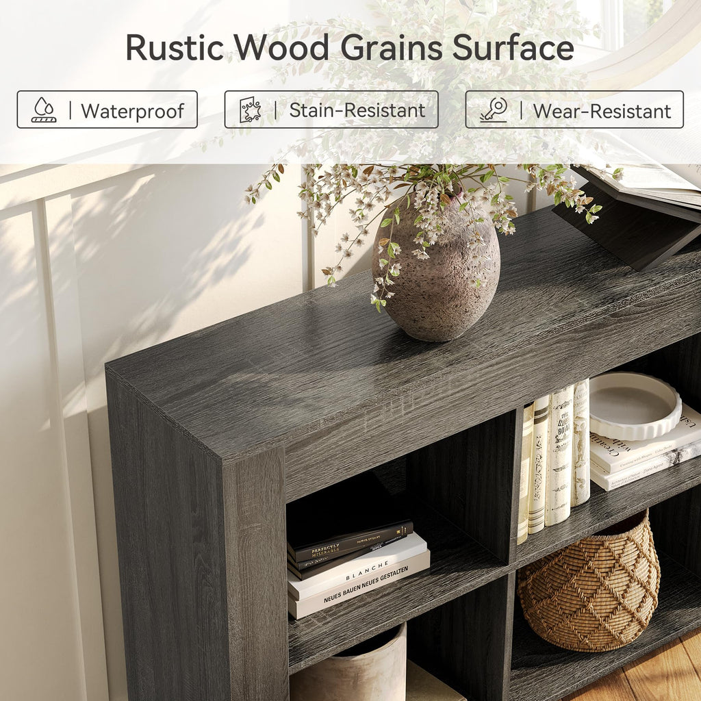 TV Stand with Storage Cubes for TV up to 65" in the Living Room