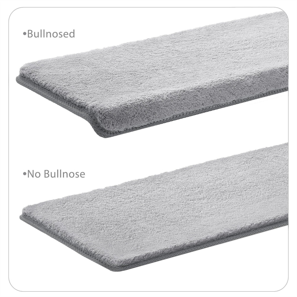 Bullnose Carpet Ultra Plush Grey 14 Pcs
