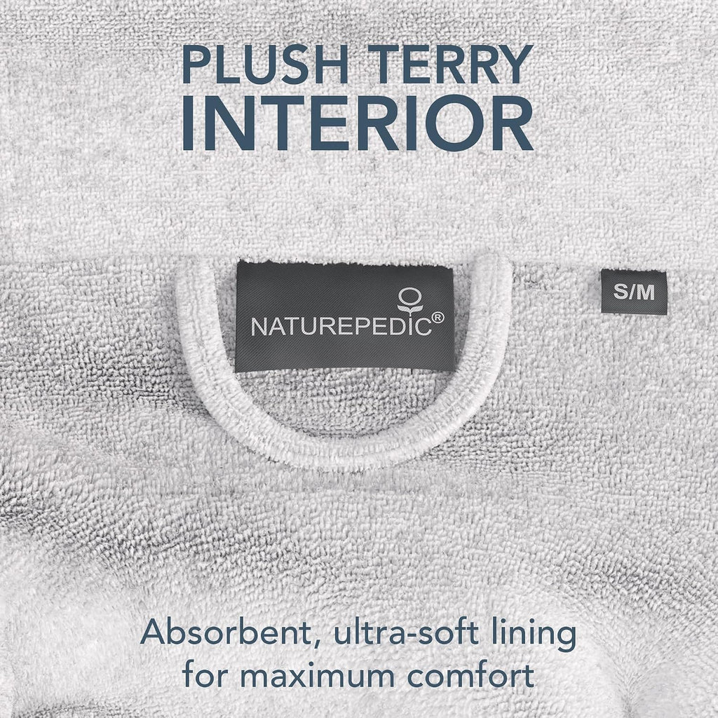 Premium Velour Bathrobe for Women - Absorbent and Thick Terry Cloth Interior
