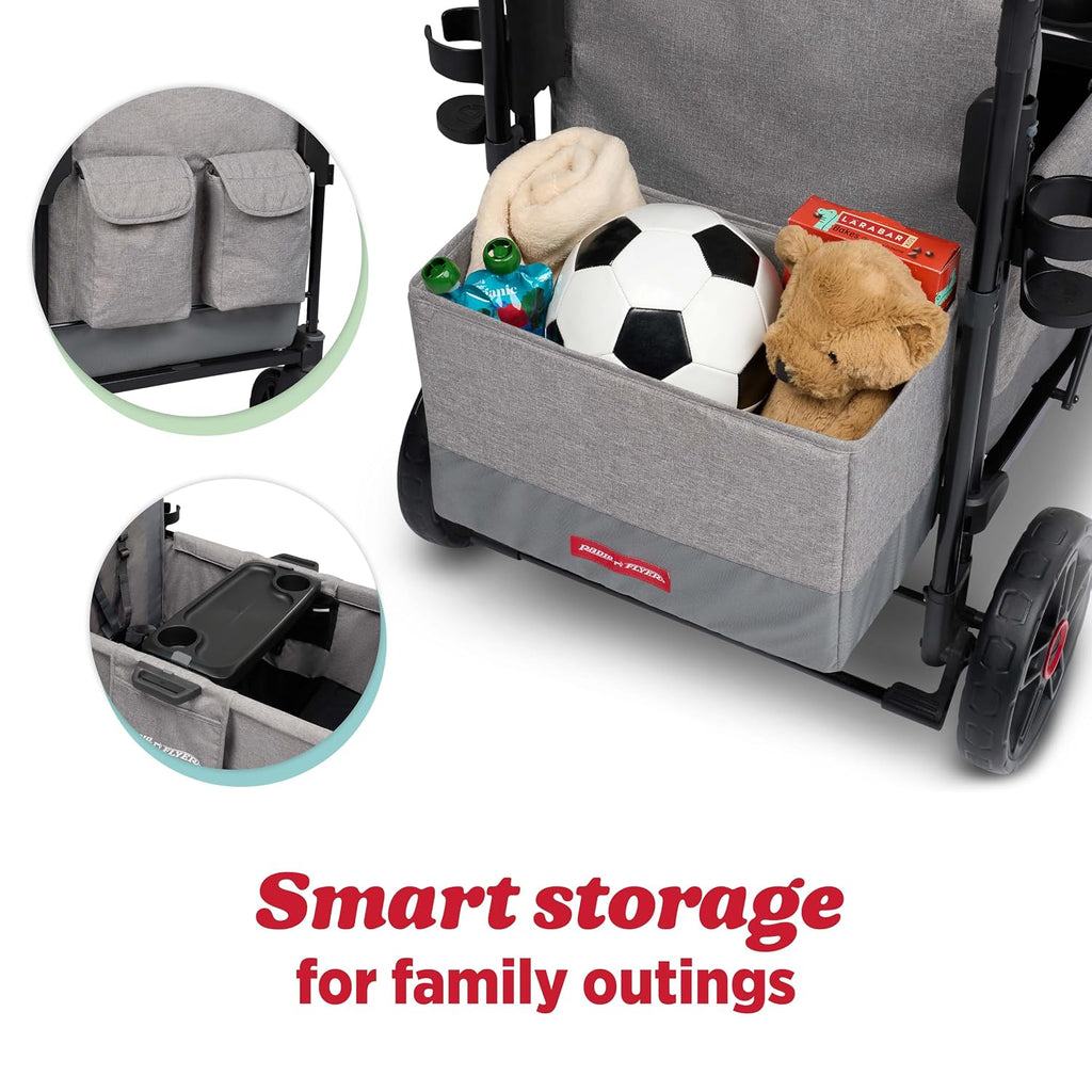 Pathfinder Seat Stroller Wagon, for Kids 6+ Months, UV Canopy